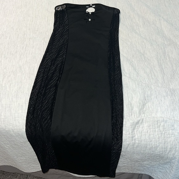 white fox black cut out dress knock off - Picture 3 of 4